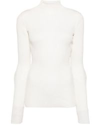 MM6 by Maison Margiela - High-Neck Top - Lyst
