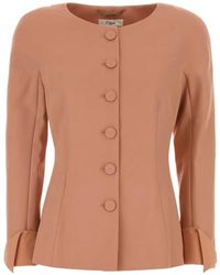 Chloé - Button-Up Jacket - Lyst