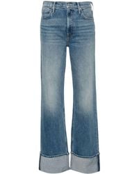 Mother - Duster Skimp High-rise Straight-leg Jeans - Lyst