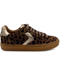 Voile Blanche - Capri Leopard-Print Sneakers - Lyst