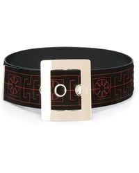 Versace - '#greek' Velvet Belt - Lyst