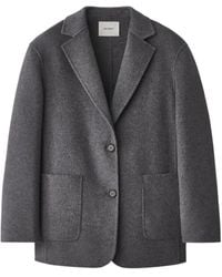 Lisa Yang - Notched-Lapels Patch-Pocket Jacket - Lyst