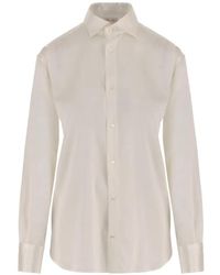 HER SHIRT HER DRESS - Button-Up Long-Sleeve Shirt - Lyst
