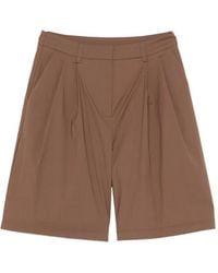 Alpha Studio - Short À Pinces - Lyst