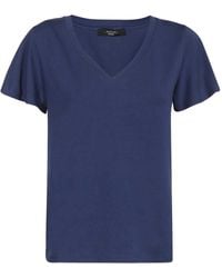 Weekend by Maxmara - T-Shirt En Coton À Manches Courtes - Lyst