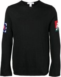 Comme des Garçons - Intarsia-Knit Sweater - Lyst