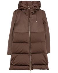 DUNO - Hooded Quilted Coat - Lyst