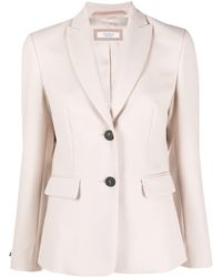 Peserico - Tailored Single-breasted Blazer - Lyst