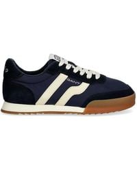 GANT - Stripe Lace-Up Sneakers - Lyst