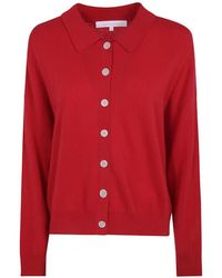 ABSOLUT CASHMERE - Button-Down Polo Cardigan - Lyst