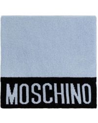 Moschino - Logo-Detail Knitted Scarf - Lyst