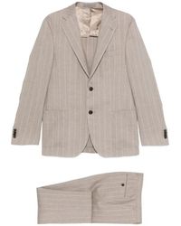 Corneliani - Striped Single-Breasted Blazer - Lyst