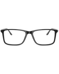 Giorgio Armani - Rectangle-Frames Glasses - Lyst
