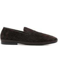 Henderson - Woven-Design Loafers - Lyst