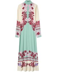 La DoubleJ - Robe Longue Halle À Fleurs - Lyst