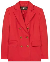 Luisa Cerano - Button Blazer - Lyst