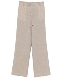 Berwich - Patrizia Drawstring Palazzo Pants - Lyst