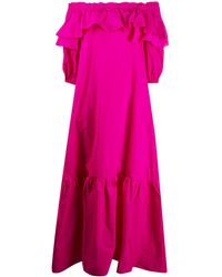 P.A.R.O.S.H. Oversized Jurk - Roze