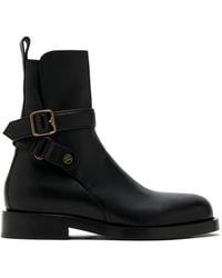 Burberry - Ledger Jodphur Stiefel - Lyst