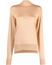 Jil Sander - Roll-Neck Fine-Knit Jumper - Lyst