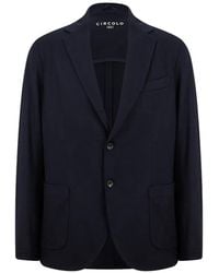 Circolo 1901 - Single-Breasted Notch-Lapels Blazer - Lyst