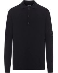 C.P. Company - Polo Sweater - Lyst