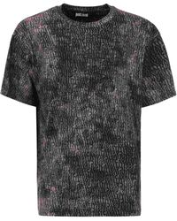 Just Cavalli - Logo-Print T-Shirt - Lyst