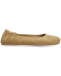 Groundies - Sleek Suede Ballet Flats - Lyst