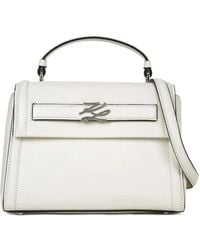 KARL LAGERFELD - Logo-Plaque Cross Body Bag - Lyst