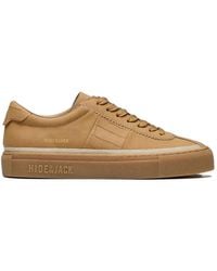HIDE & JACK - Croc-Effect Leather Sneakers - Lyst