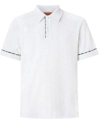 Missoni - Poloshirt Met Zigzag-Patroon - Lyst