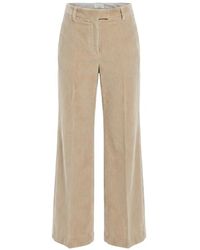 Brunello Cucinelli - Cotton Velvet Trousers - Lyst