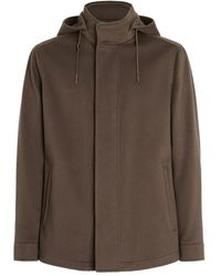 ZEGNA - Oasi Cashmere Hooded Jacket - Lyst