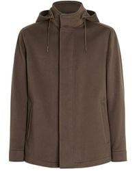 ZEGNA - Oasi フーデッド カシミアジャケット - Lyst