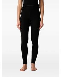 Chantelle - Warm Radiance Ribbed-Knit Leggings - Lyst