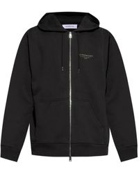 Givenchy - Relaxed-Fit Zip-Up Hoodie With Drawstring Ho - Lyst