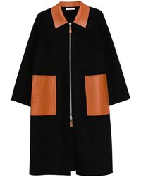 Liska - Jas Met Leren Afwerking - Lyst