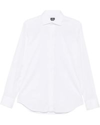 Alessandro Gherardi - Concealed-Placket Spread-Collar Shirt - Lyst