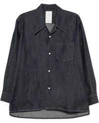 Kuro - Chemise En Jean À Poche Poitrine - Lyst