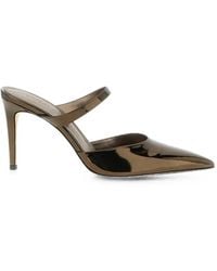 Stuart Weitzman - Stuart Power 85 Heeled Mules - Lyst