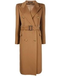 Tagliatore - Jole Double-Breasted Trench Coat - Lyst