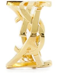 Saint Laurent - Cassandre Scarf Ring - Lyst