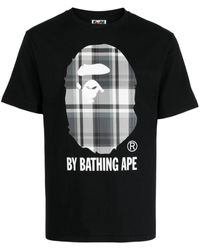 A Bathing Ape - Camiseta con estampado gráfico - Lyst