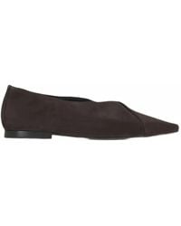 Brunello Cucinelli - Ballerinas Mit Spitzer Kappe - Lyst