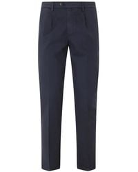 Briglia 1949 - Pleated Slim-Fit Trousers - Lyst