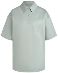 12 STOREEZ - Mica Mercerised Cotton Polo Shirt - Lyst