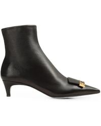 Sergio Rossi - Sr Evolv Buckle Ankle Boots - Lyst