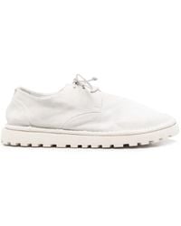 Marsèll - Sancrispa Alta Suede Derby Shoes - Lyst
