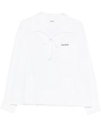 Bode - Maze Long Sleeve Shirt - Lyst