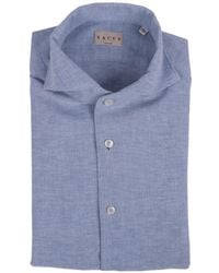 Xacus - Tailor-Fit Piqué Shirt - Lyst